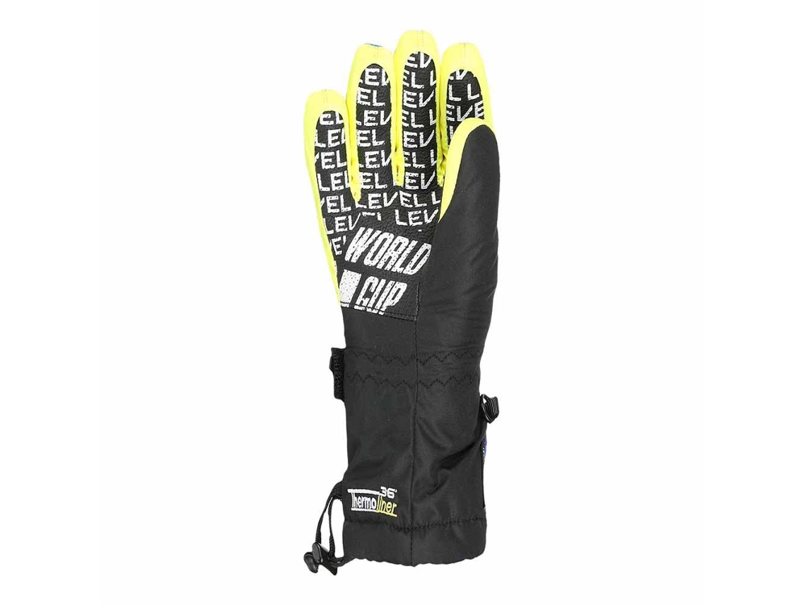 LEVEL Luvas Junior Amarelo 11-12 Years Rapaz