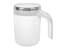 Caneca Automática de Aço Inox para Café Leite Branco