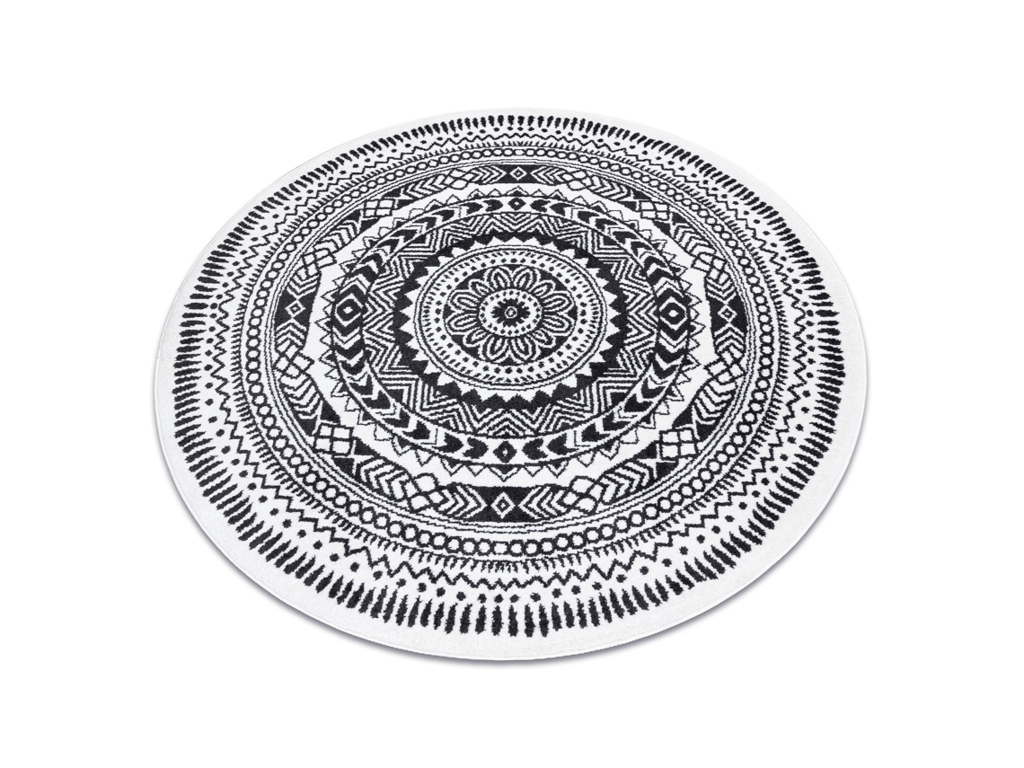 Tapete Fun Napkin Guardanapo Circulo - Cinzento (circulo 160 cm)