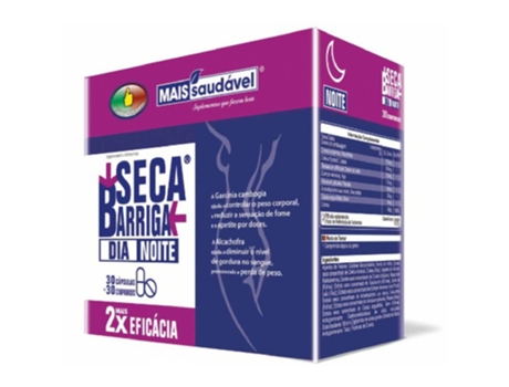 Suplemento Alimentar Seca Barriga Dia e Noite Mais Saudável
