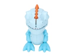 Ats juego de Dientes de Dinossauro com Luzes e Efeitos Sonoros Brinquedo de Morder Dedo Interatsivo Dentista Azul