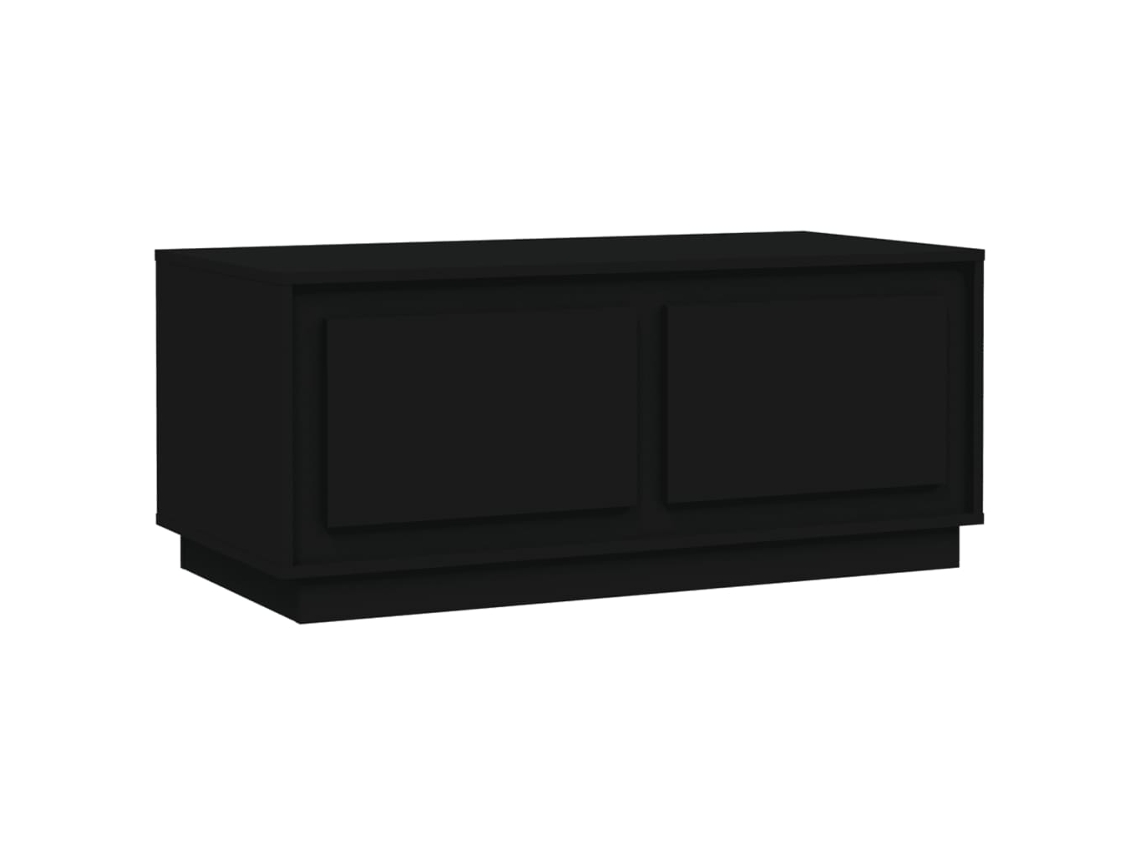 Mesa de Centro Derivados de Madeira Preto MAISON EXCLUSIVE (102x50x44 cm)