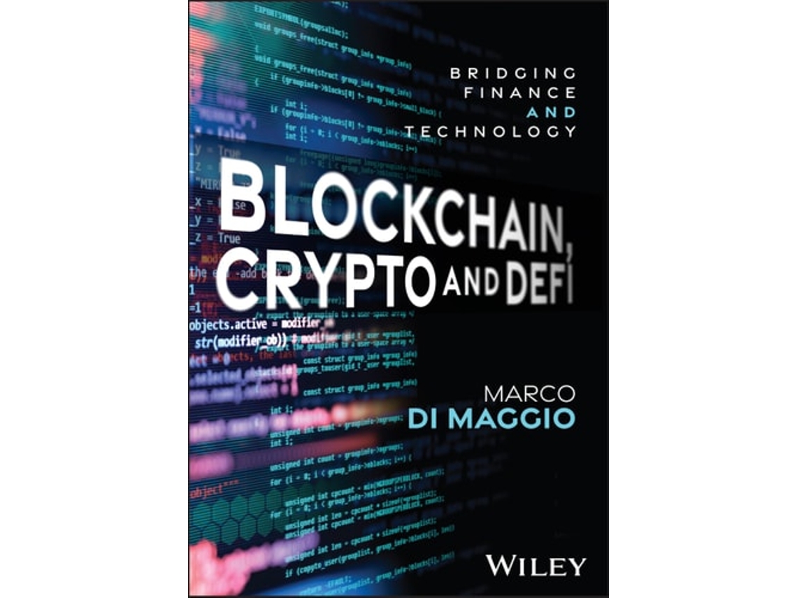 Livro Blockchain, Crypto and DeFi de Marco Di Maggio (Inglês - Capa Dura)