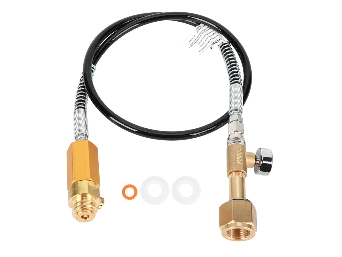 Laxiscreed Mangueira De Alta Pressão Para Refrigerante, 3000 Psi, Preta, 36 Polegadas