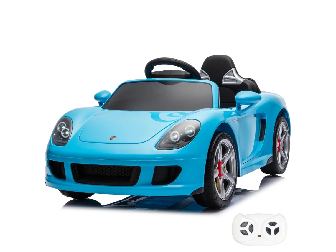 Carro Elétrico Infantil Porsche Carrera Gt - 1 A 5 Anos - Versão Completa - Carro Infantil De 12v Com Controlo Remoto - Veículo A Bateria Com Licença