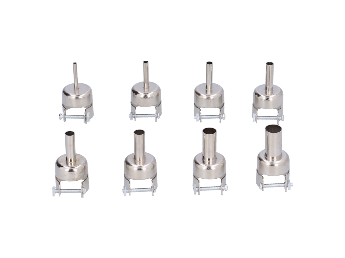 KOFIHETY Kit De Bocais Para Pistola De Ar Quente, 8 Peças, 3mm A 12mm, Para Estação De Solda 850