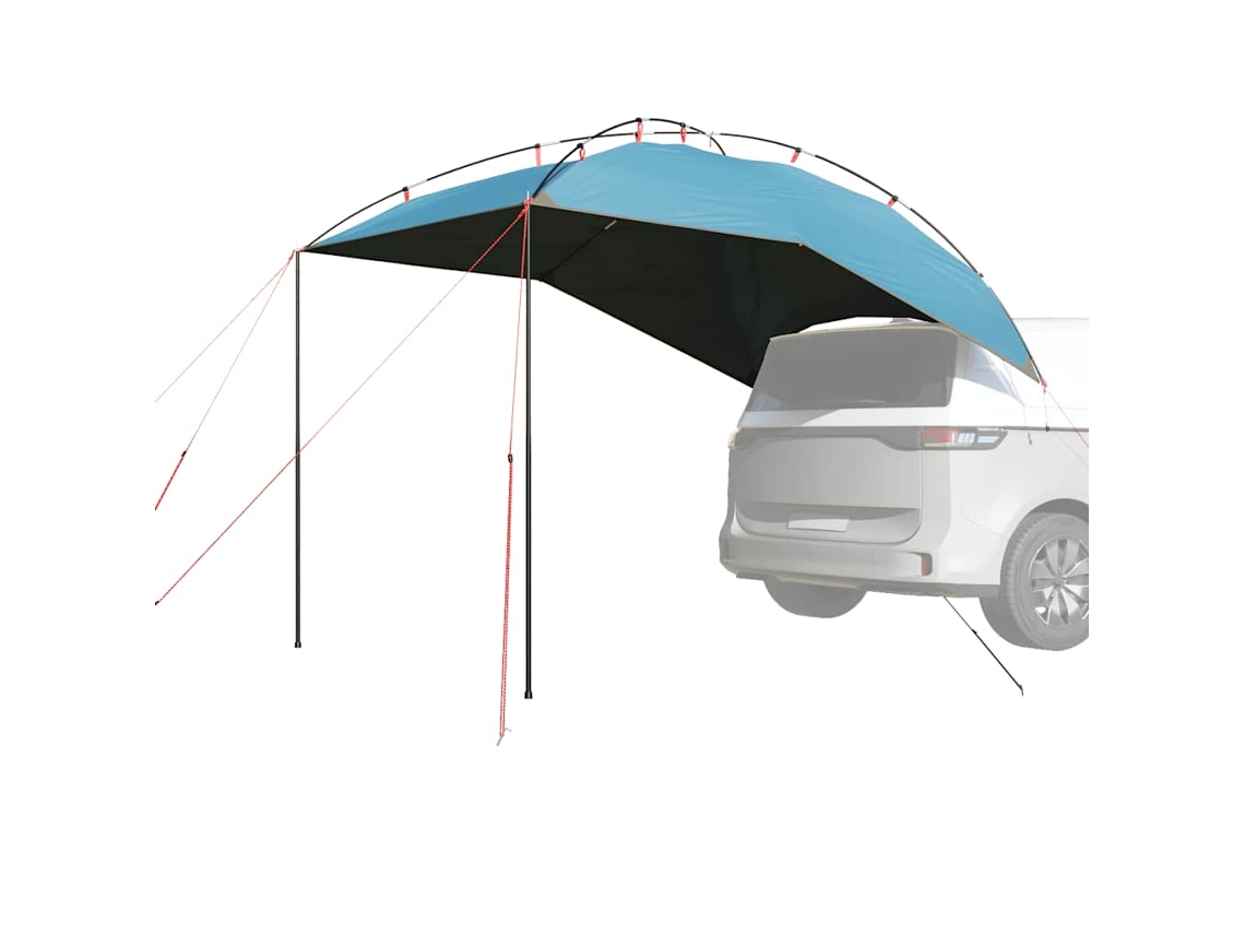 Vidaxl Tenda De Carro Impermeável Azul