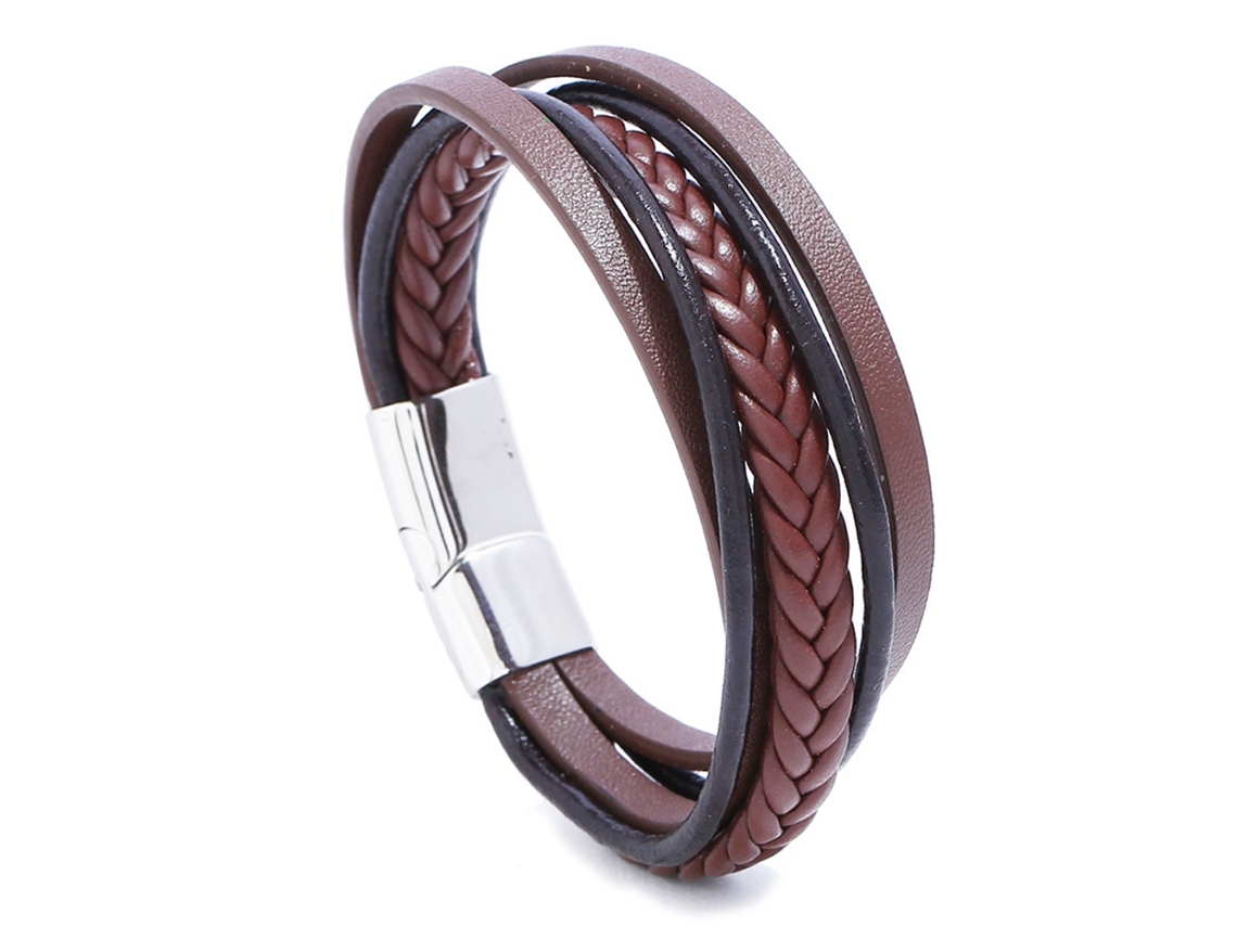 Pulseira De Mão Em Tecido Simples Materiais Duráveis