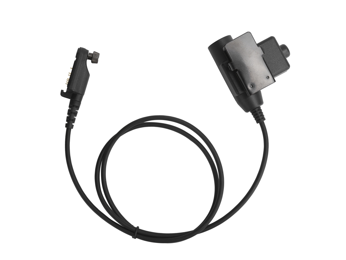 Aetheria adaptador U94 Ptt para Fones de Ouvido Hytera Pd600 Pd602 Pd605 Pd662 Pd665 Pd680 Pd682 Pd685 X1p X1e
