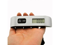 Balança Digital Portátil Para Bagagem, Capacidade 50 Kg, Visor Lcd, Permite Verificar O Peso Antes Do Embarque, No Aeroporto Ou Em Casa