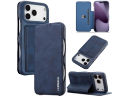 Capa De Couro Para Iphone 17 Pro Max Lc.imeeke Hon Ancient Series Flip