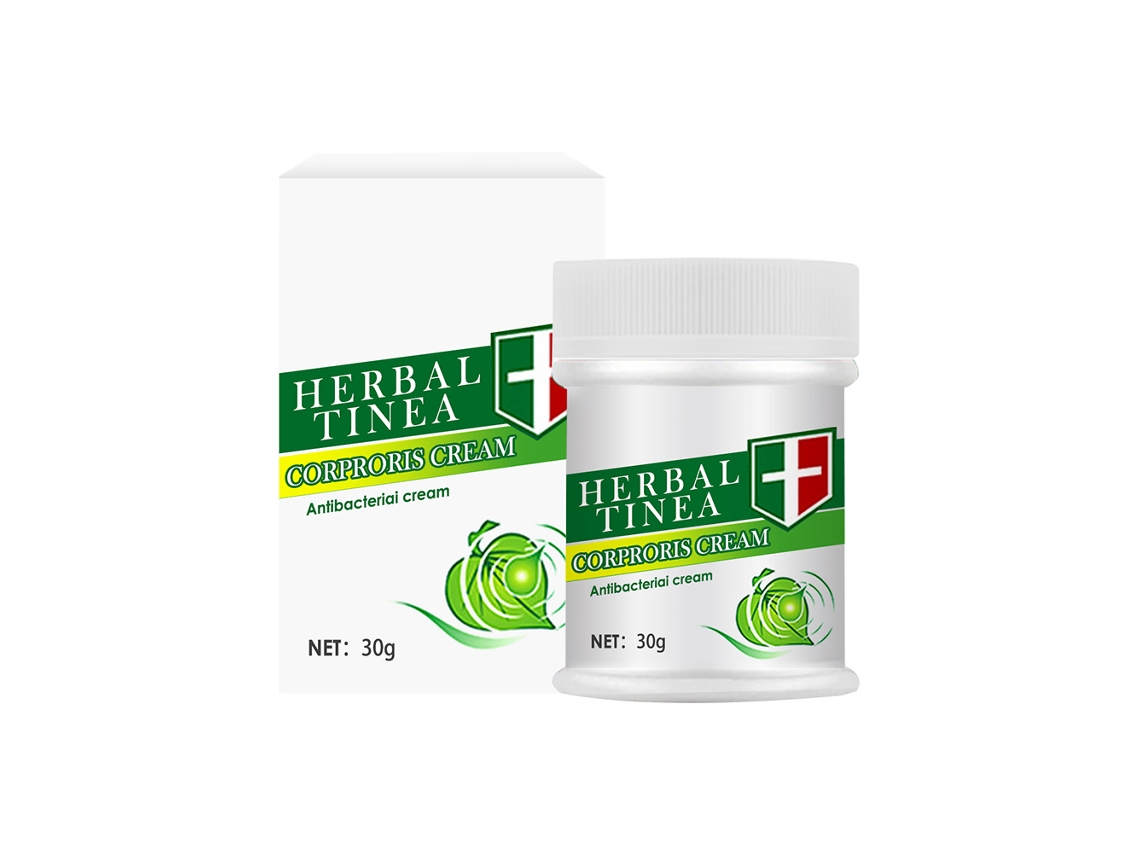 Creme Corporal Antipruriginoso Natural Com Fórmula Herbal, Suave E Não Irritante Para Tínea Vante