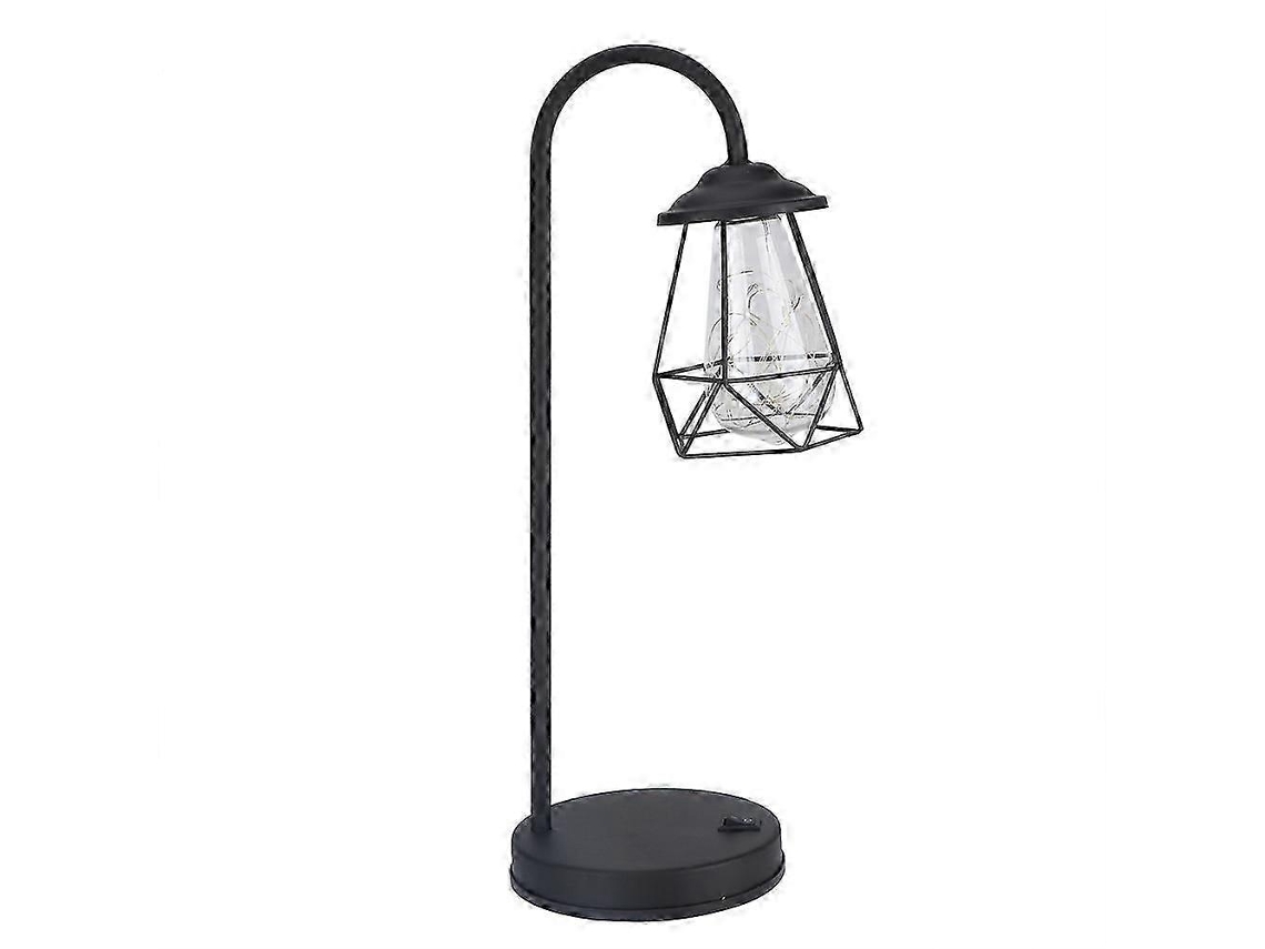 Bedside Table Lamp, Retro Minimalist Table Lamp Bedside Desk Lamp Without Battery