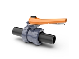 Valvula de Esfera PVC Gatilho para Termofusão 75 C/PTFE HIDROTEN
