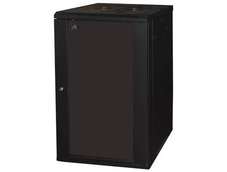 Armário Rack 19 20 Unidades de Parede a 995X L 600 X Profundidade 450 Mm Cor Preto Porta Vidro