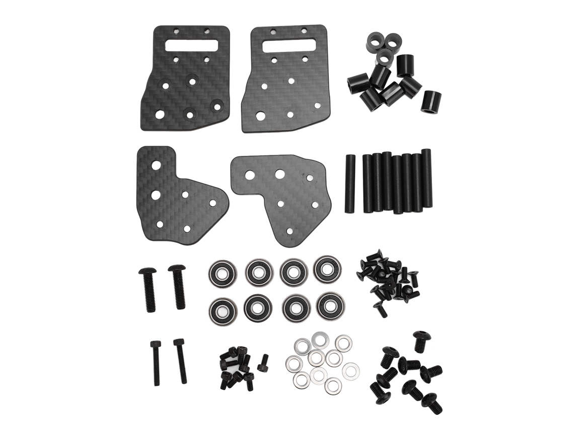 Kit Junta Xy LAXISCREED Fibra Carbono Cnc