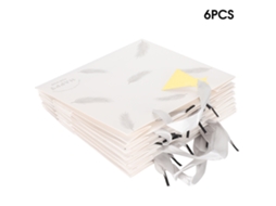 Sacolas de Papel com Padrão Folha Banana Japonesa