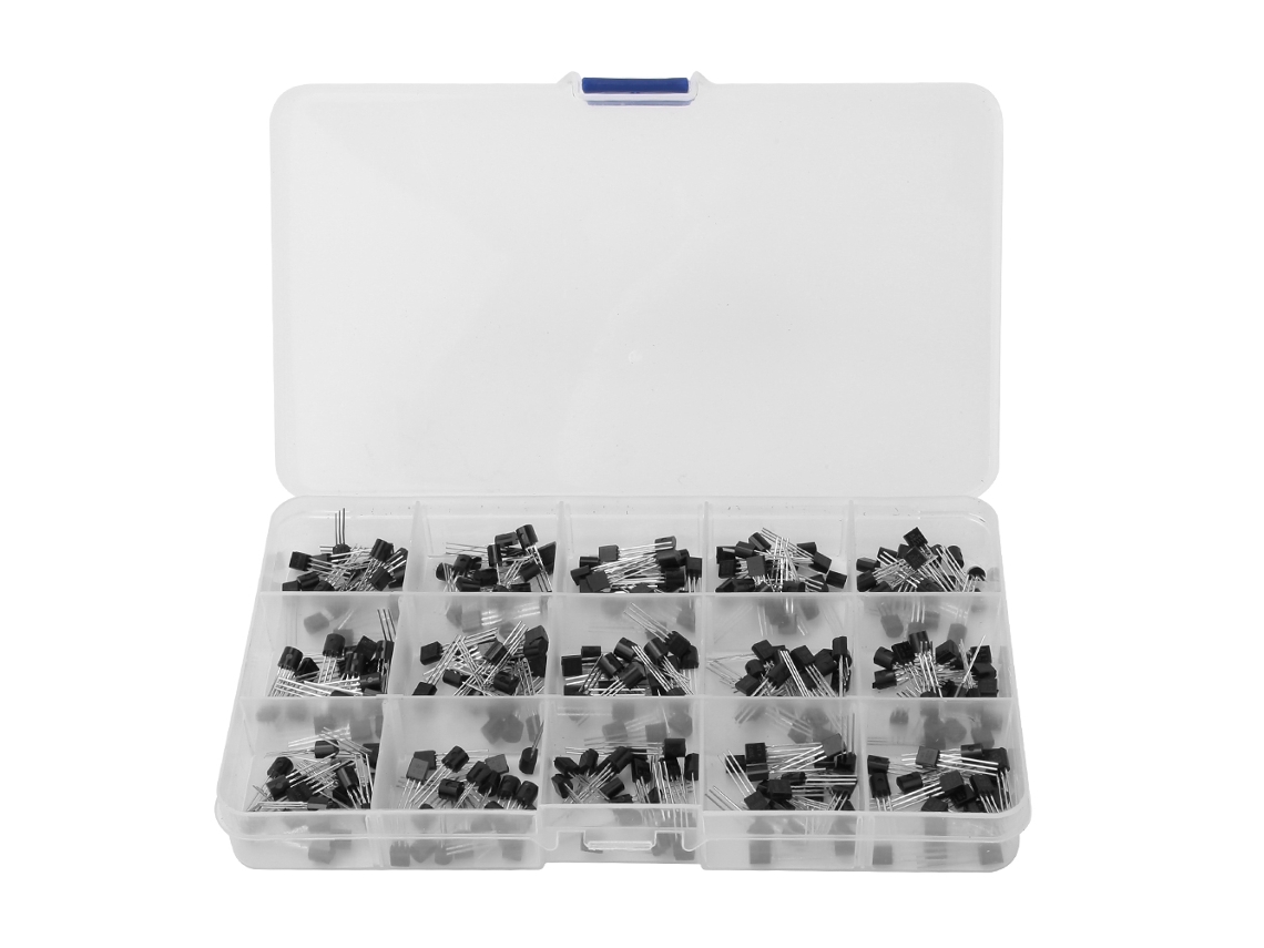 Kit de transistores triodo variado 300 peças to 92 s9012 s9013 s9014 s8050 s8550 para diy | S/MARCA