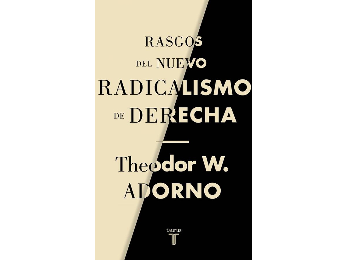 Livro Rasgos Del Nuevo Radicalismo De Derecha de Theodor W Adorno (Espanhol)