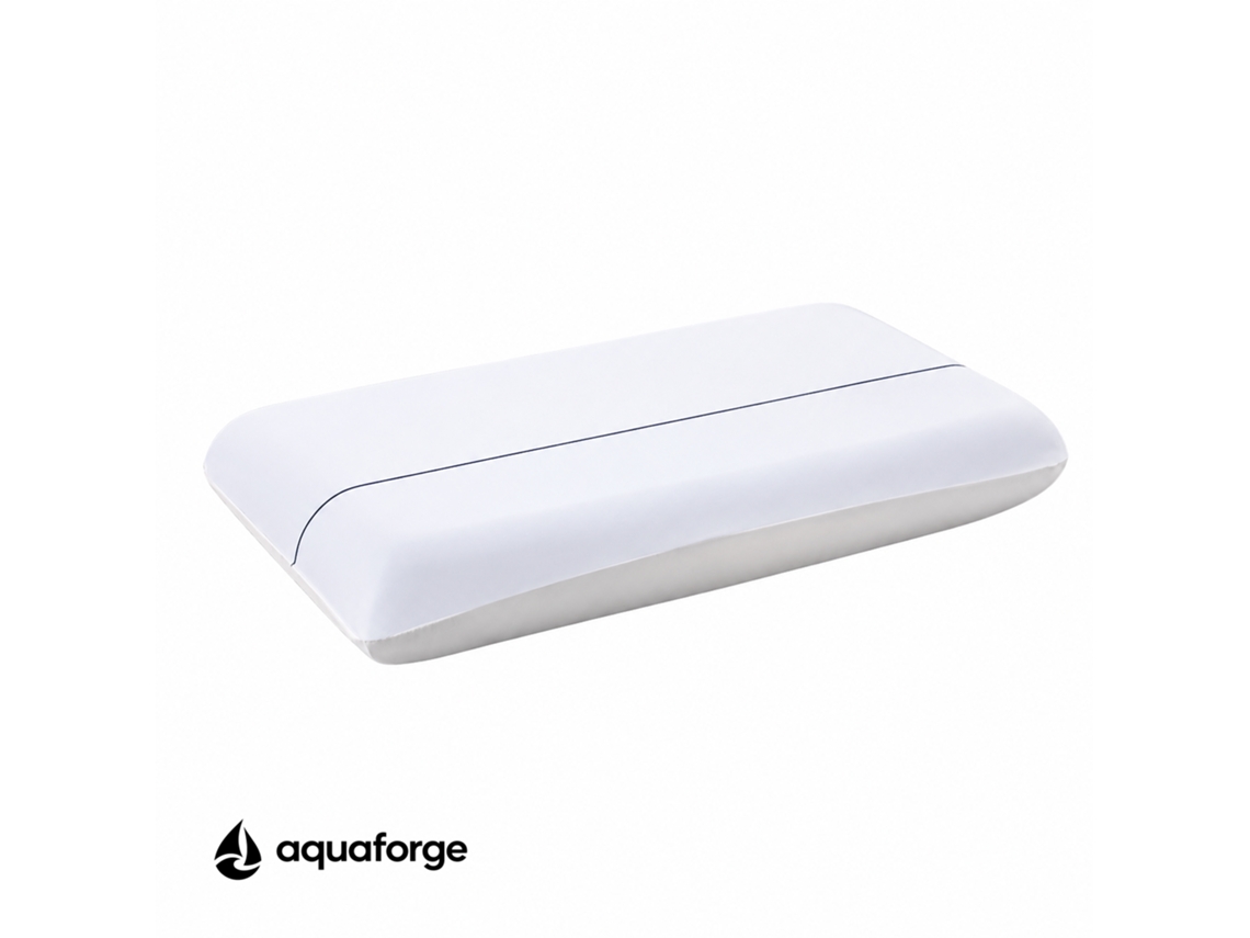 Almofada Cervical Ergonómica Espuma Viscoelástica Respirável 42 X 70 Cm