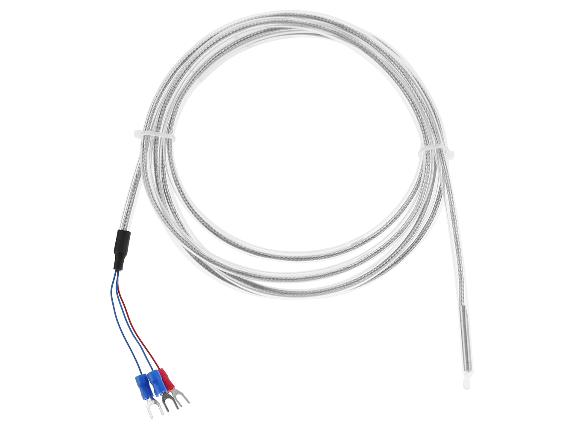 Sensor Termopar Pt100 3 Fios À Prova D'água Resistente À Corrosão Para Indústria E Científica