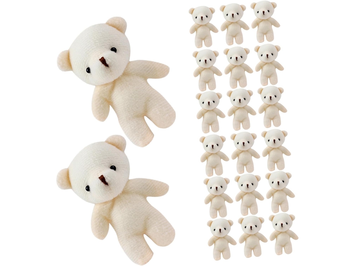 Mini Ursos De Pelúcia Macios Para Crianças, Tamanho 11cm, Pingentes