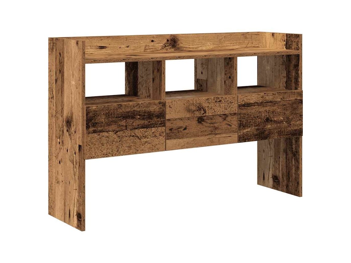 Aparador MAISON EXCLUSIVE em Madeira Velha Trabalhada (105x30x70 cm)