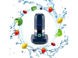 Máquina de Limpeza de Frutas e Vegetais em Forma de Cápsula para Limpeza Profunda de Frutas