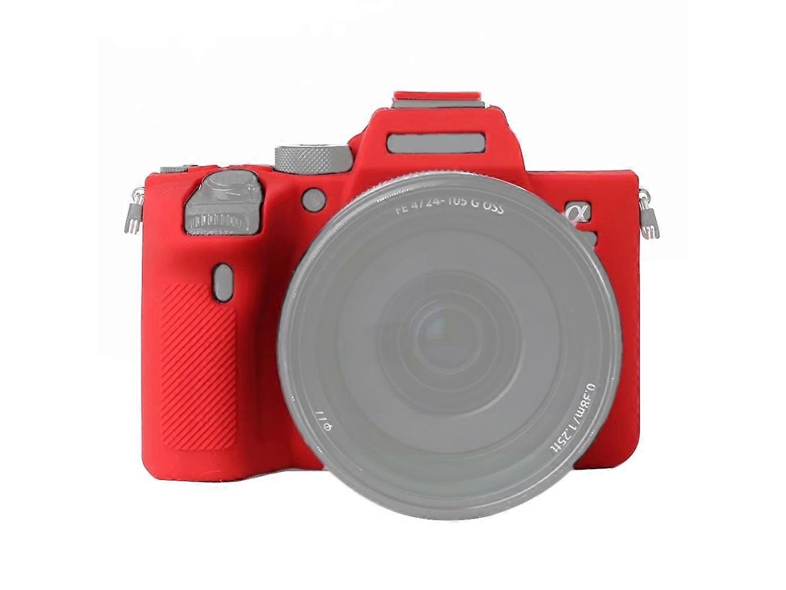 Capa Protetora De Silicone Macio Para Sony A7r4