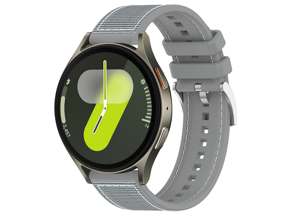 Pulseira De Relógio Híbrida De Nylon Trançado E Silicone Xdfind