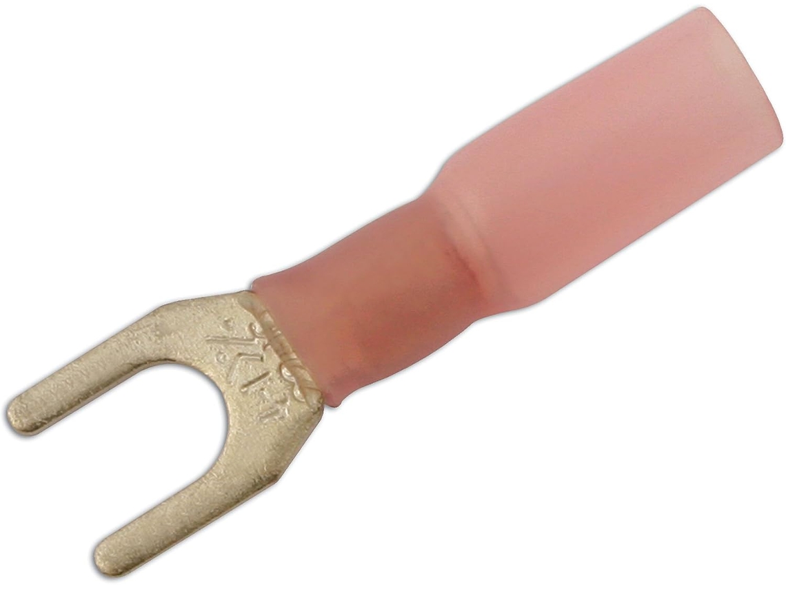 30164 Termoencolhível Vermelho Em Garfo 5,0 Mm 25 Peças