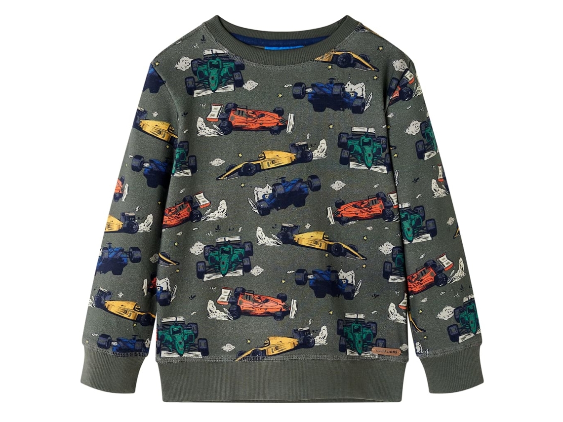 Sweatshirt Para Criança Cor Caqui 92