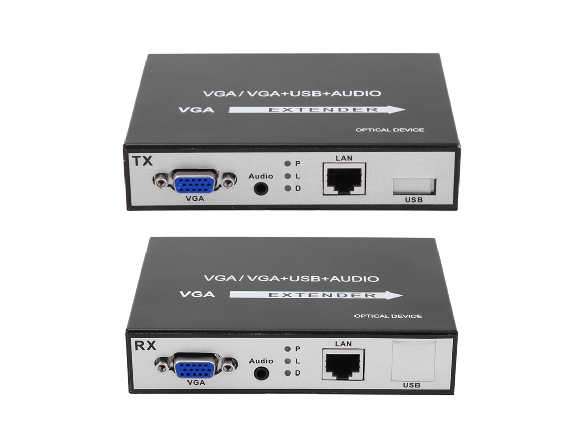 Laxiscreed Extensor De Rede Vga De Alta Definição Para 150 Metros
