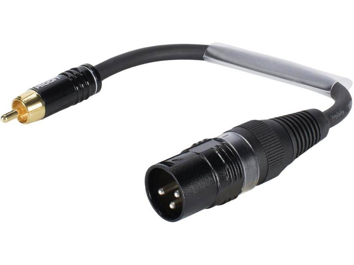 Cabo Adaptador SOMMER CABLE XLR(M)/RCA(M) (0.15 m)