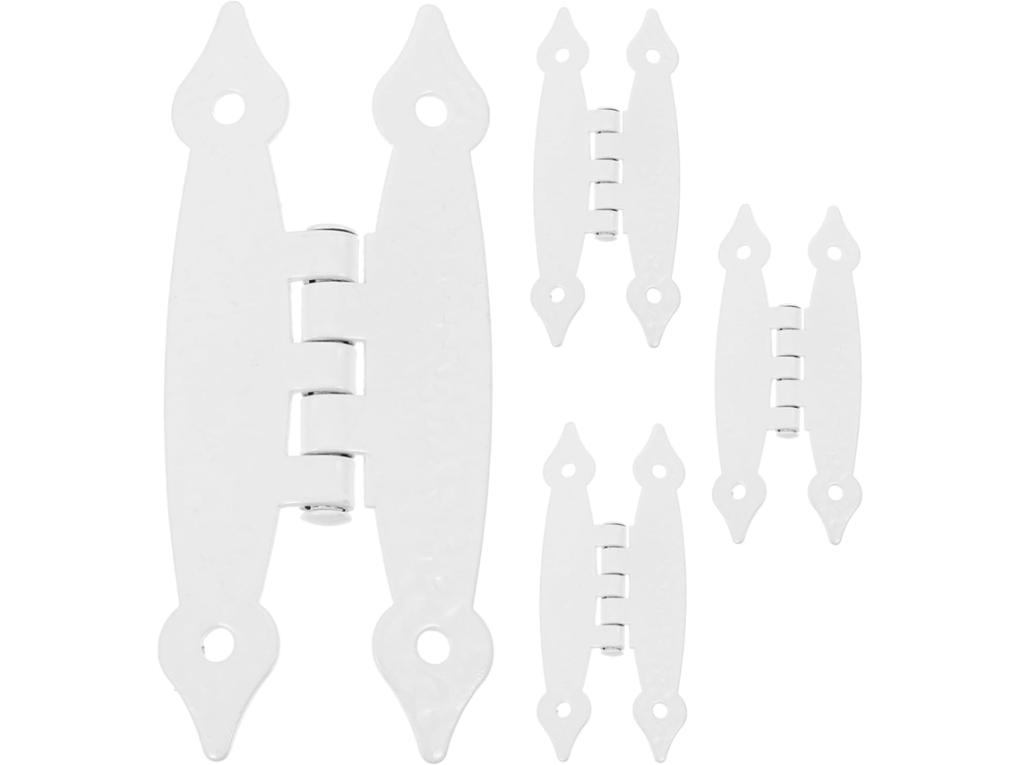 Conjunto De 4 Dobradiças Para Portas Internas, Resistentes E Com