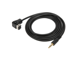 Cabo Auxiliar de Áudio para Rádio Carro 3,5 Mm com Entrada Mp3, Substituto Unidade Principal Pioneer Ipbus. AQUAFORGE