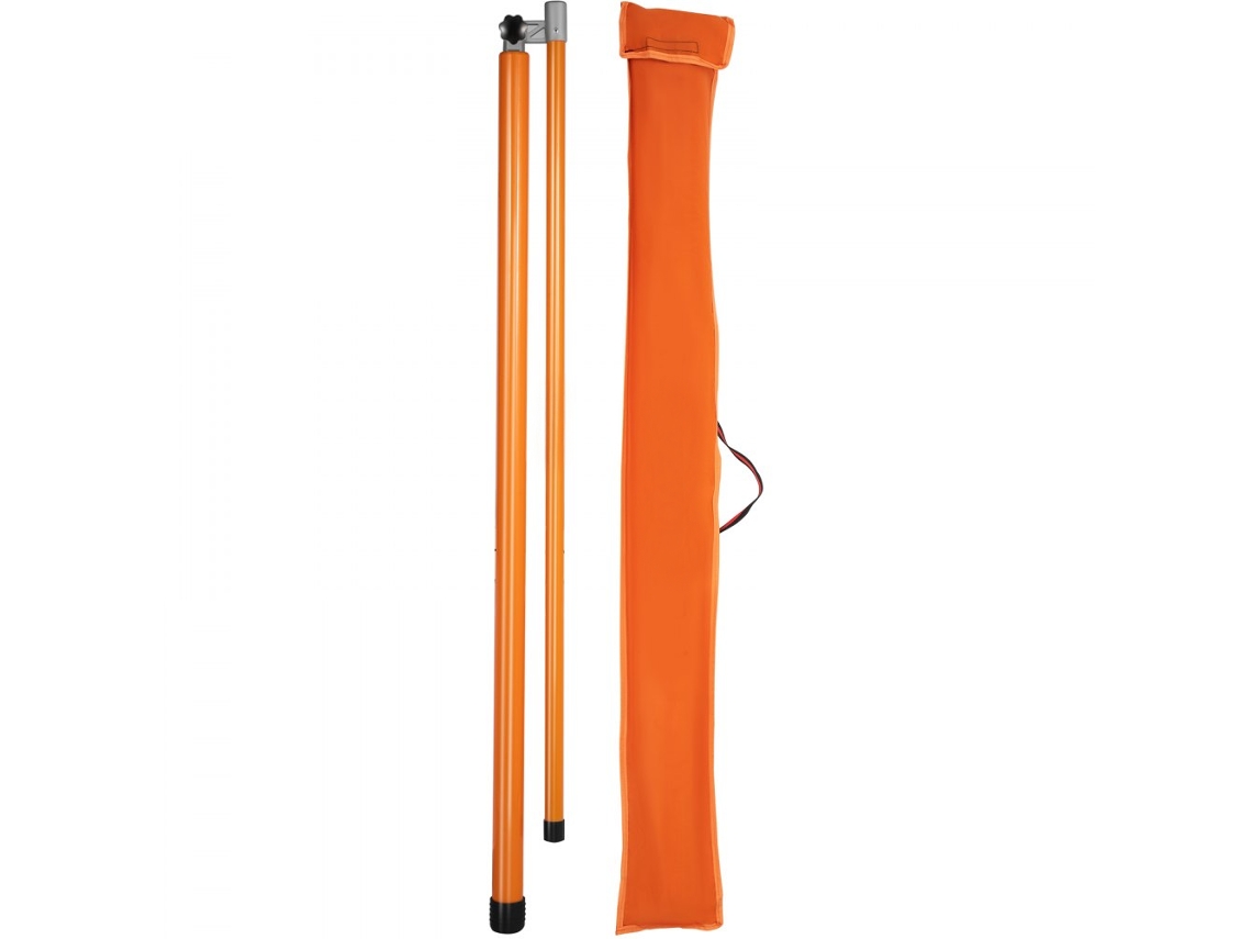 Bastão De Medição De Altura Para Cargas Em Fibra De Vidro 15ft Com Bolsa Tekmaquinas