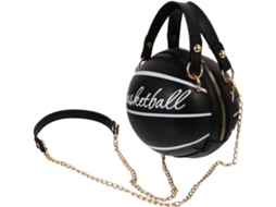 Bolsa Transversal Pequena Ciieeo Com Corrente Para Basquete, Bolsa Feminina Ideal Para Compras E Festas.