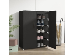 Sapateira | Armário De Sapatos 60x28x90 Cm Tecido Preto Lovely Home