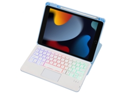 Capa de Teclado Bluetooth para iPad 8 10.2 XIAOMOYU em Acrílico com Ecrã Sensível ao Toque