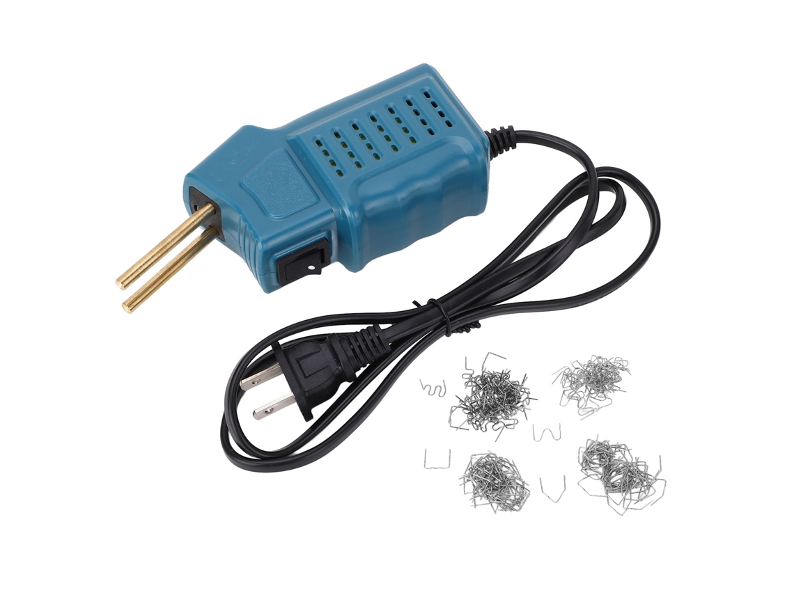 KIT de Reparo de Plástico YURU com soldador portátil e 200 pregos para solda a quente em plásticos