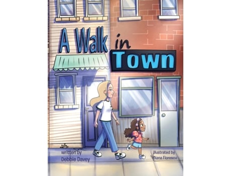 Livro A Walk in Town de Debbie Davey (Inglês)