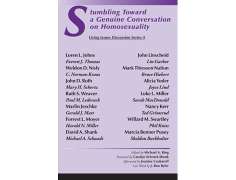 Livro Stumbling Toward a Genuine Conversation on Homosexuality Living Issues Discussion Series de King Michael A (Inglês)
