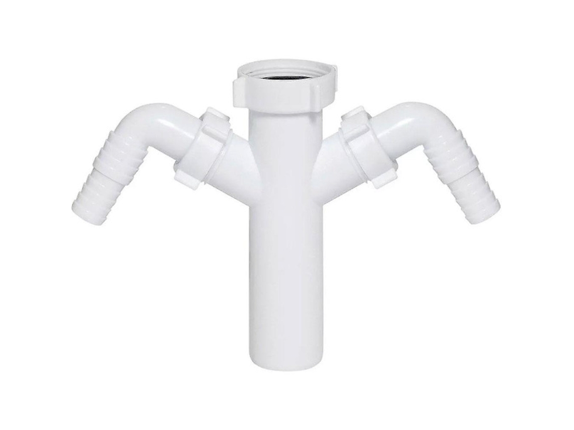 Conector para Mangueira de Drenagem com Conexões Duplas para Lava louças, 1 1 / 2" Bsp X 40 Mm AQUAFORGE