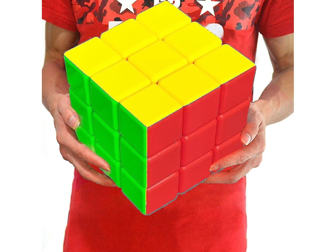 Cubo Mágico Gigante 3x3, Brinquedo Quebra-cabeça 3x3 Grande (17,8 Cm)