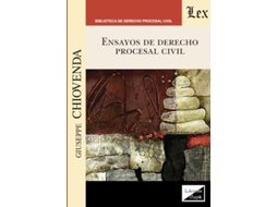 Livro Ensayos De Derecho Procesal Civil de Chiovenda (Português)