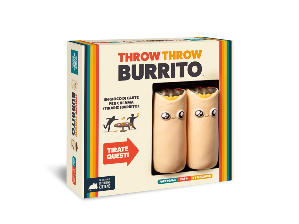 Jogo de cartas para festa ASMODEE Burrito