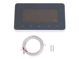 Termostato Inteligente Programável Com Sensor De Temperatura Ntc E Tela Lcd Touchscreen Para Ar Condicionado