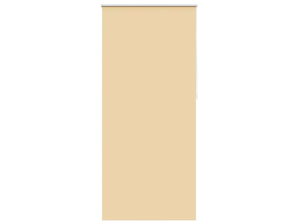 Maison Exclusive - Cortina De Rolo Blackout, 124,4 X 230 Cm, Largura Do Tecido 120 Cm, Bege