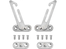 Abridor de Ventanas de Acero Inoxidable 304 Upvc 2 Piezas Con Tornillos para Izquierda Y Derecha